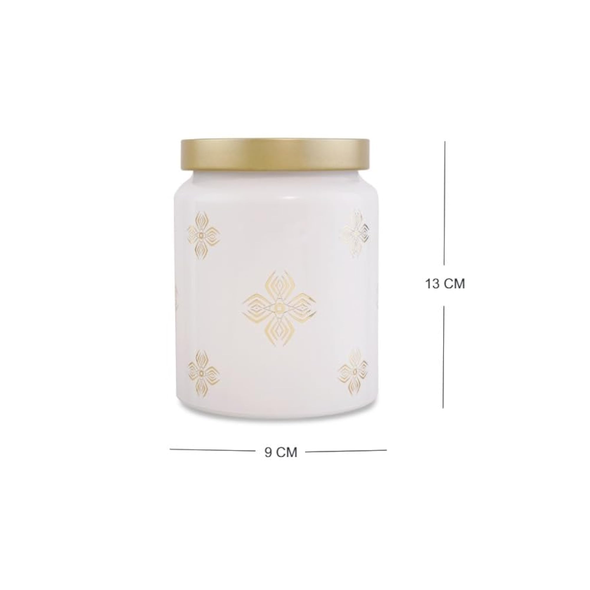 Premium Color Coated Round Shape Container, 770 ML